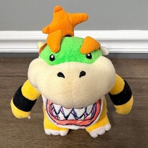 Nintendo Super Mario‎ Bowser Jr Plush Little Buddy 2017 Yellow Green 8"